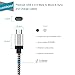 Micro USB Charger, Cambond 6.6 ft Reversible Quick Charge 2.0 A Male to Micro B Sync and Charging Cable Braided, using for Micro USB Connecting Devices(Silver)