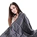 ONSON Weighted Blanket, Cooling Weighted Blankets for Adult and Kids 12 lbs | 48''x72''|,Natural Cotton with Lead-Free Glass Beads