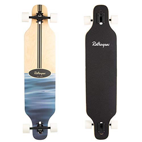 Retrospec Rift Drop-Through Longboard Skateboard Complete Canadian ...