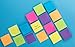 Scheful Sticky Notes 3x3 Inch 6 Bright Color 100 Sheets/Pads Colored self-Stick Notes