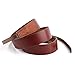 CANPIS Soft Leather Camera Shoulder Neck Strap, Brown Color, Adjustable Length compatible with DSLR Cameras Canon Sony Fujifilm Olympus Leica etc.