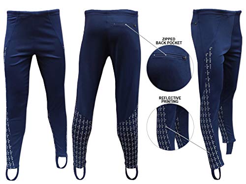 Acclaim-Athens-Mens-Four-Way-Stretch-Polyester-Reflective-Print-Running-Exercise-Fitness-Training-Elasticated-Tie-Cord-Waist-Track-Tights-Pants-Leggings