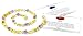 Raw Baltic Amber Teething Necklace made with Amethyst Beads - Sizes from 11 to 14.2 inches (Baby / Toddler / Children) - BoutiqueAmber (11 inches, Raw Lemon / Amethyst)
