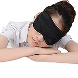 Zicac 100% Pure Silk Filled Sleep Eye Mask Soft Eyeshade