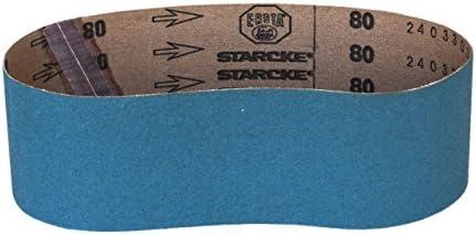 Sanding Belts 3 X 18 Zirconia Cloth Sander Belts, 4 Pack (60 Grit)