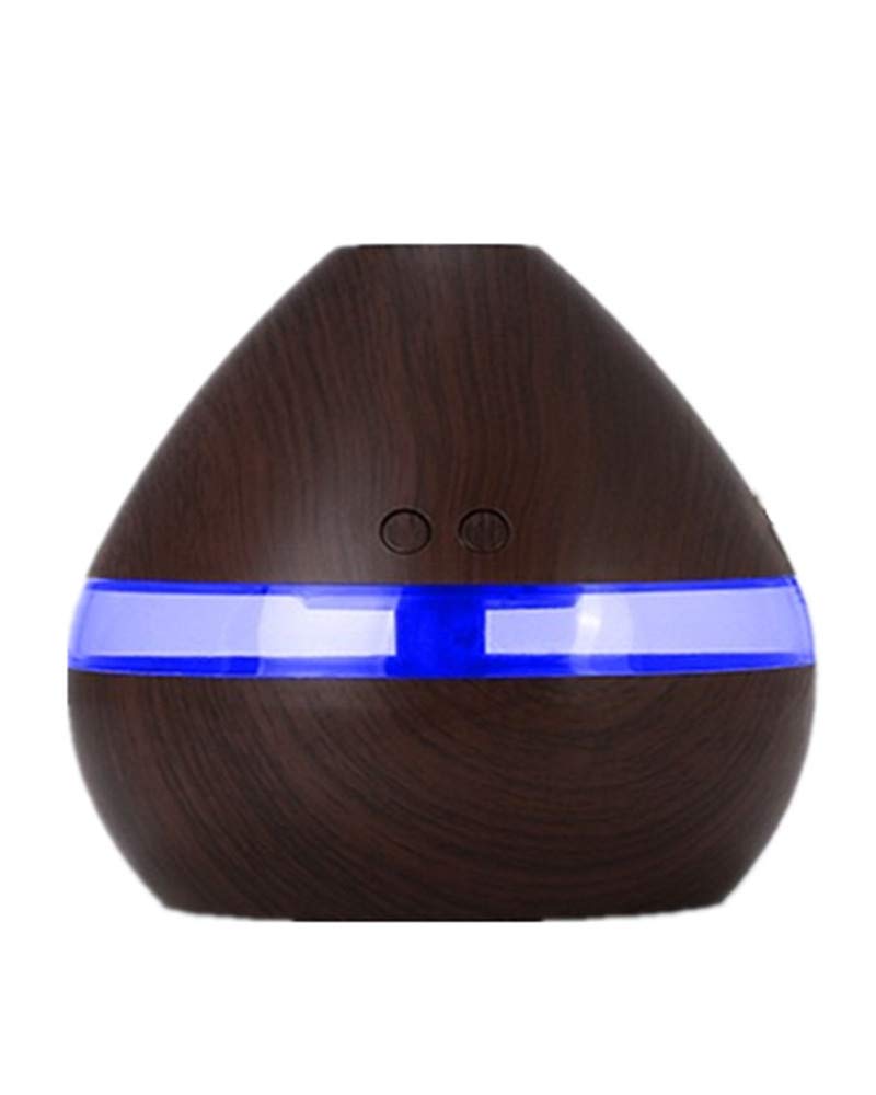Essential Oil Diffuser, J\'sBeauty 300ml Wood Grain Aromatherapy Diffuser Cool Mist Humidifier with Auto Shut Off for Office Home Bedroom