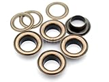 CRAFTMEmore 3/8" (10MM) Hole 100 Sets Grommets