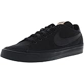 Nike Court Legacy CNVS MTZ Mens Shoes Size 8.5, Color: Black/Black