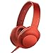 Sony h.ear on Premium Hi-Res Stereo Headphones (wired), Cinnabar Red