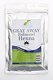 Treasured Locks Gray Away Enhanced Henna- Black