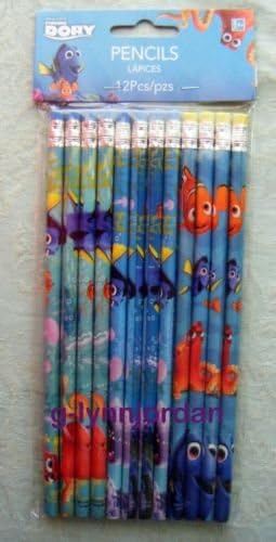 Itisyours 12 Pcs Crayon Disney Pixar Personnage De Dessin