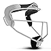 CHAMPRO The Grill Defensive Fielder's Protective Steel Frame Softball Face Mask , Silver, Youth