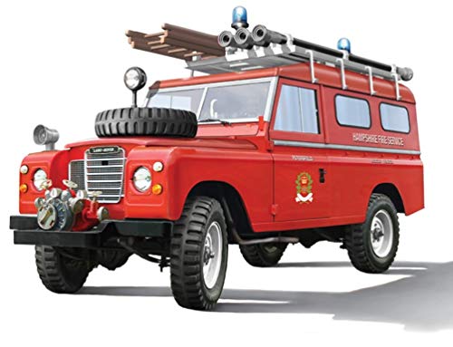 ITALERI 3660S - 1:24 Land Rover Fire Truck , Modellbau, Bausatz, Standmodellbau, Basteln, Hobby, Kleben, Plastikbausatz, detailgetreu – Bild 8