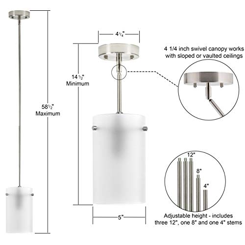 Pendant Lighting for Kitchen Island Brushed Nickel Pendant Lights