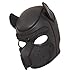 Neoprene Bondage Fetish Puppy Mask, Black Full Face Breathable Restraint Head Hood, Sex Toys, for Unisex Adults Couples, BDSM/LGBT Cosplay Halloween Masquerade Maskthumb 1