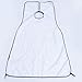 Beard Catcher Apron Beard Cape for Shaving,Trim Your Beard In Minutes Without The Mess White