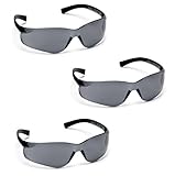Pyramex Ztek Safety Glasses (3 Pair Pack) (Gray S2520S)