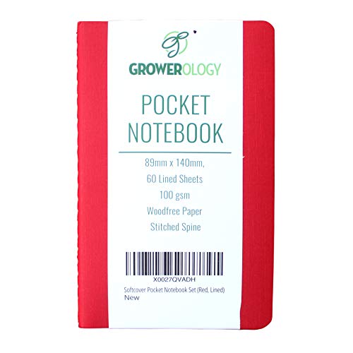 Pocket Notebook Set, 3.5" x 5.5", Softcover & Durable Notepad, 6 Pack - 30 Sheets (60pages) Lined Journals, Small/Mini Size Memo Book (Red),Perfect for Field,Travel, Writing; with Bonus Sticky Note - Thumbnail 5