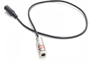 YILUBAO 650nm 5mw Red Laser Diode Module Dot/Line/Cross For Positioning With 5V Adapter (Dot)