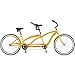 Tandem Bike, 26-inch Wheels Cycling, Single-Speed, Fits Riders 5’4″ to 6’2″ in Height Chainguard Yellow/Black for Outdoor Recreationthumb 3