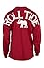 Official NCAA University of Alabama Crimson Tide UA ROLL TIDE! Women's Long Sleeve Spirit Jersey T-Shirt