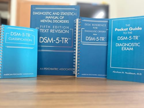 DSM-5tr Diagnostic and Statistical Manual of Mental Disorders Fifth Edition, DSM-5tr Classification, DSM-5TR Diagnostic Criteria and DSM-5TR The Pocket Guide