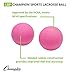 Champion Sports Lacrosse Balls - NCAA NFHS Certified - Pink