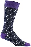 Darn Tough Merino Wool Classic Dot Crew Light Socks - Men's Denim Large DISCONTINUED