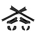 Revant MaxGrip Temple Sleeve/Nose Pad Kit Compatible With Oakley Flak Jacket - Black