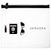 Sephora Beauty On The Fly Clear Travel Bag Cosmetic Tote 8.25 X 7.5 Inches Size