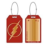 The Flash Bolt Logo Aluminum Luggage Tag