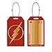 The Flash Bolt Logo Aluminum Luggage Tag