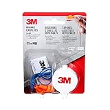 3M Corded Reusable Earplugs