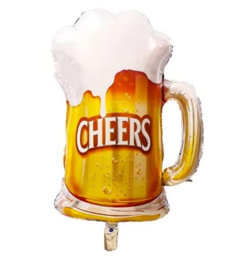 Beer Glass Foil Balloon, 60cm (2 pack) — image 1