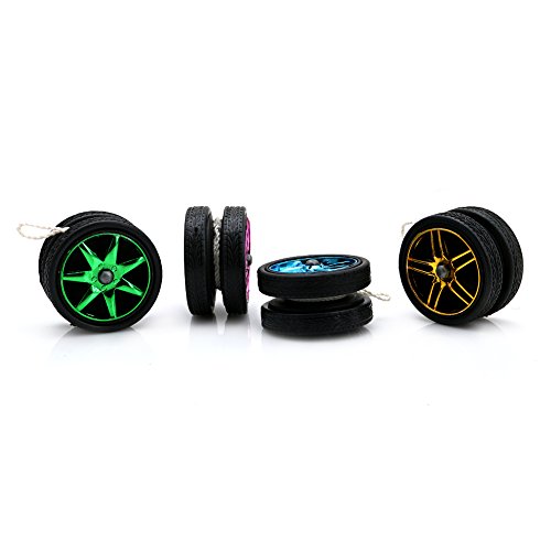 Wheel Shape Yo-Yo, (Color May Vary) by Delight eShop