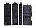 StorageManiac Compact Hanging Closet Organizers, Set of 4 Hanging Closet & Handbag Organizer