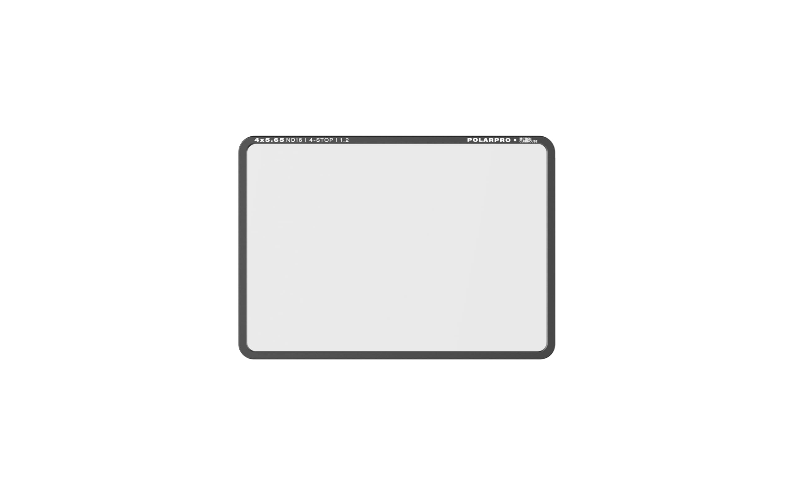 PolarPro - ND16-4x5.65 Filter - Fully Encased Filters - 4-Stop Neutral Density - Aluminum Frame - 100% Visible Filter Etchings - Fingerprint-Free Handling - Enhanced Color Accuracy