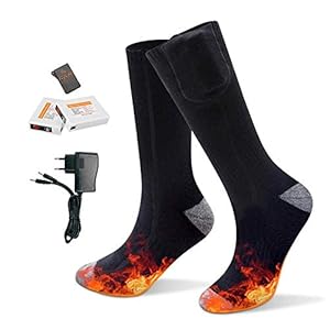 Opgewaardeerde Verwarmde Sokken-Met Afstandsbediening-Voor Mannen Vrouwen Winter Ski Jagen Camping Wandelen Motorfiets…