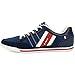 Alpine Swiss Mens Stefan Navy Suede Trim Retro Fashion Sneakers 8 M US