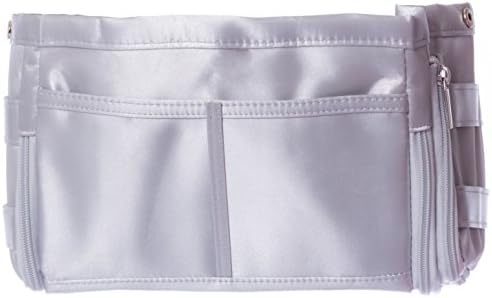 Clutter Control Premium Handbag and Purse Organizer Insert By Gaudy Guru (TM) (Style 4, Silver Grey)
