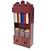 MinifigurePacks: Lego "Furniture" Minifigure Accessory Bundle (1) Bookcase (1) Sleeve of Books (3) Apothecary Jars