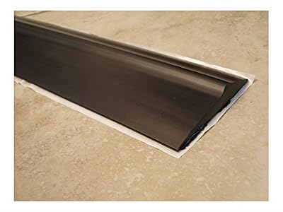 Heavy Duty- SELF ADHESIVE! Garage Door Weather Seal Threshold - Bottom Seal-16'