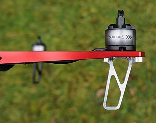 AeroXcraft X5L Short Leg Silver Aluminum Landing Gear for X50/X55 Arms
