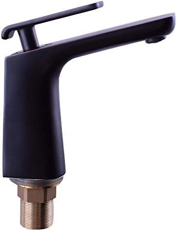 BAIANLE Decoration Black Basin Faucet Single Handle Ceramic Valve Basin Mixer For Basin Sinks Brass Main Body And Zinc Alloy Handle Taps