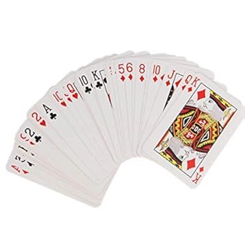BlackEye Poker Playing Cards (Multicolour) - Set of 1