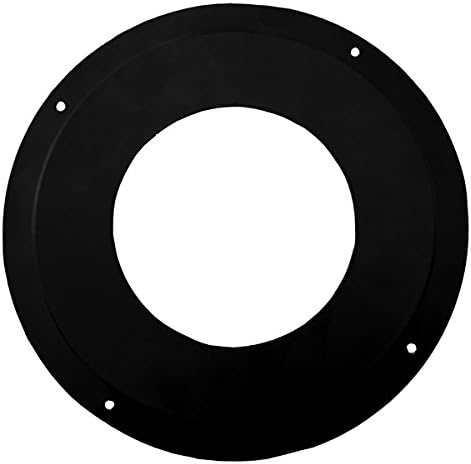 ChimFit4" Rosette Collar Vitreous Enamelled For Wood Burning Multifuel Stoves