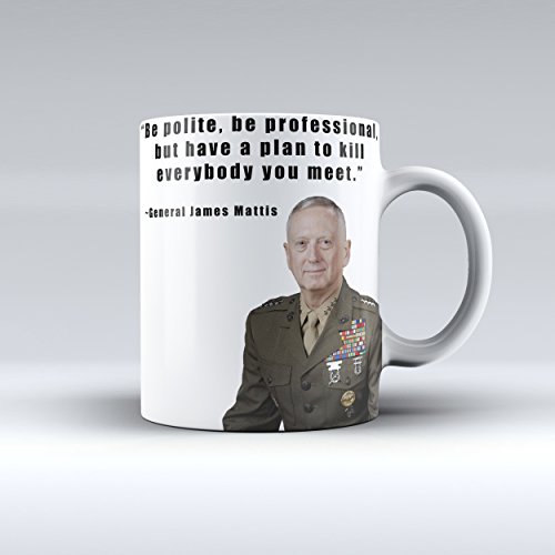 General James Mattis Coffee Mug USMC Coffee Mug 15OZ