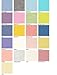 21 Felt Sheets - 6X6 inch Spring Colors Collection - Made in USA - Merino Wool Blend Felt - OTR Felt