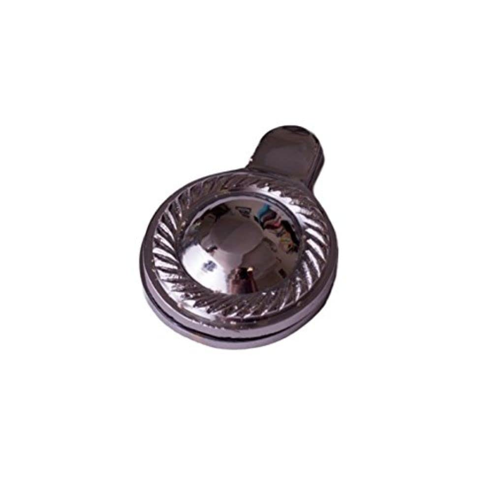 Merriway® BH01809 Georgian Covered Keyhole Escutcheon - Chrome Plated
