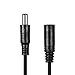 Ganewry 10 Feet 2.1mm x 5.5mm DC 12 Volt Power Supply Extension Cable for IP Camera or CCTV Camera, 24AWG, Male to Female(Black)